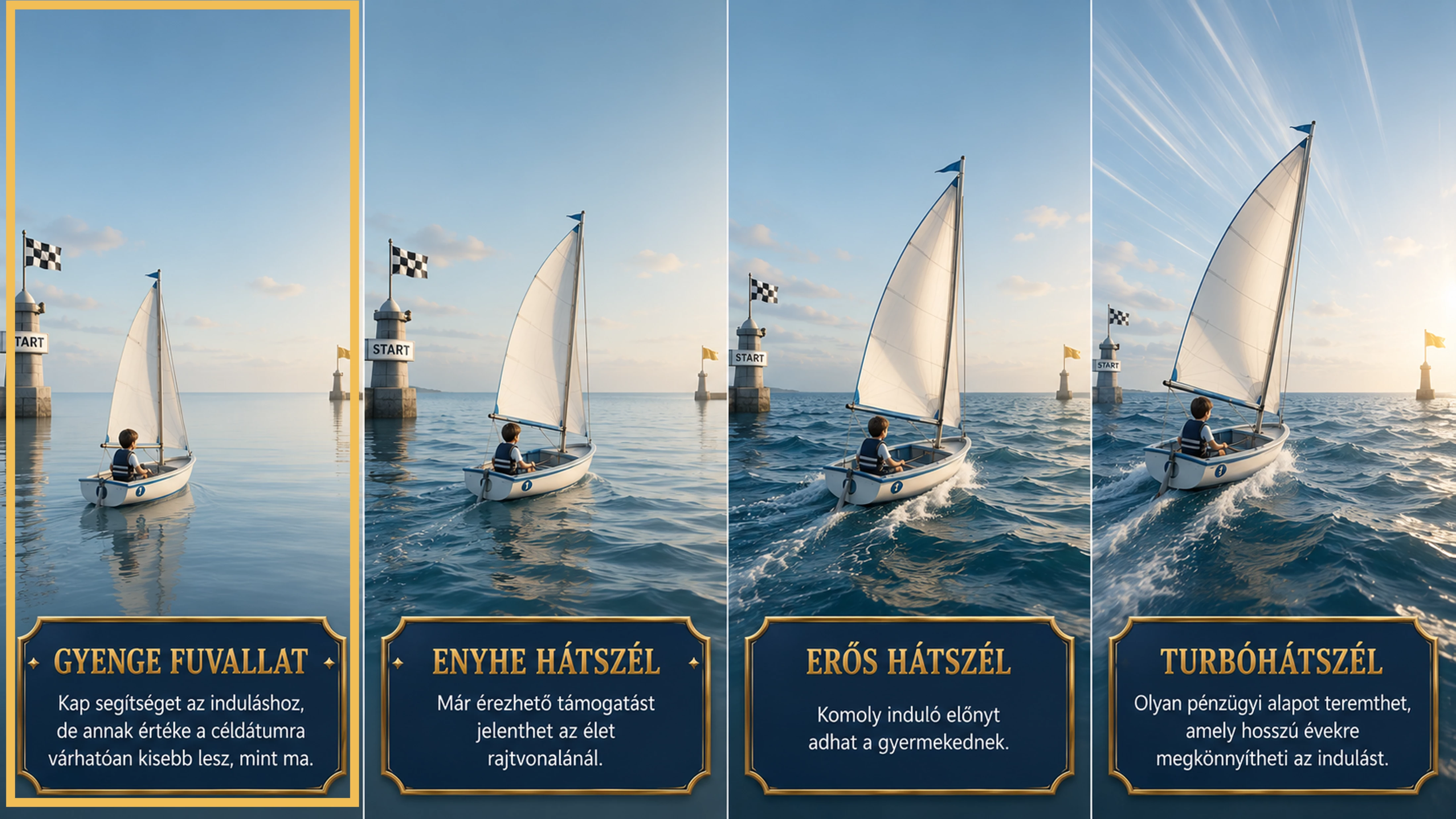 Startvonal hátszél skála eredmény